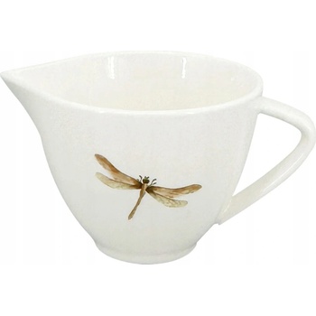 by inspire Porcelánová mléčenka Vážka 150ml, zelená/hnědá