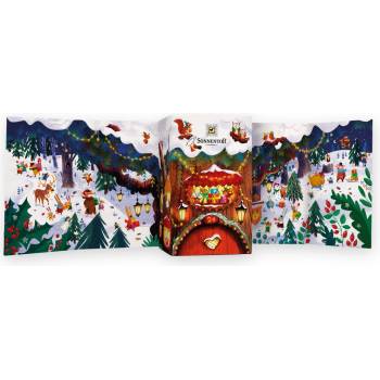 Čaj bylinný Sonnentor, směs bio, Adventní kalendář, 24x1,6 g