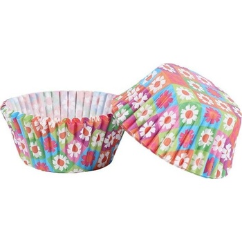 Cakesicq Cukrářský košíček květy 50x30mm 50ks