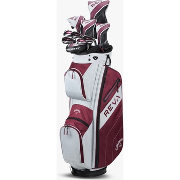 Callaway Reva 24 Eggplant 11 ks dámský golfový set pravý grafit