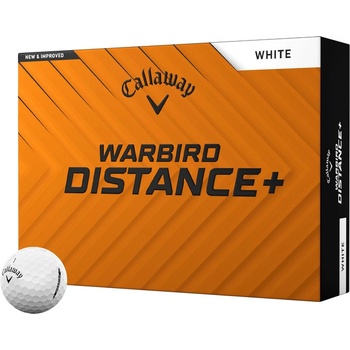 Callaway Warbird Distance+ 25 bílé 12 ks