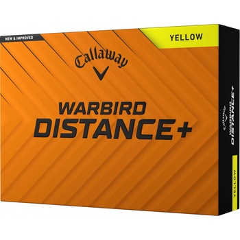 Callaway Warbird Distance+ žluté 12 ks