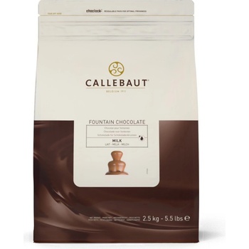 Callebaut Mléčná do fontány 2,5 kg