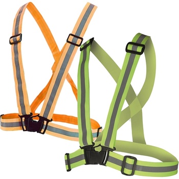 Canis CXS reflexní elastický KŘÍŽ oranžový