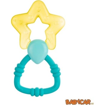 Canpol babies magická hůlka chladící s chrastítkem žlutá