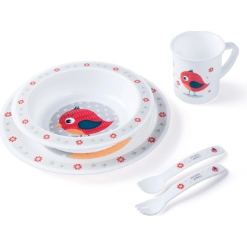 Canpol Babies ptáček red 5 ks