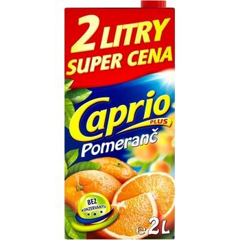 Caprio Plus pomeranč Nektar 2 l