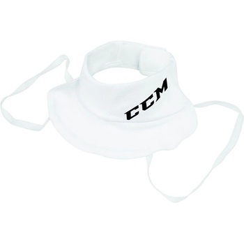 CCM Pro Neck Guard SR bílá