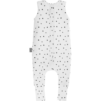 Celoroční spací pytel s nohavicemi Sleepee Černé tečky S