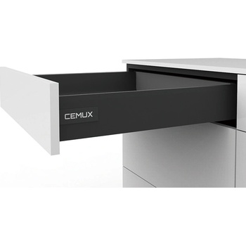 Cemux A Box zásuvka antracit H84/500 mm