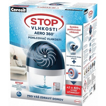 Ceresit Stop vlhkosti Aero 360° přístroj bílý + tableta 450g