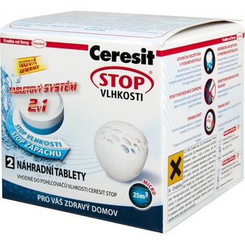 Ceresit Stop vlhkosti Pearl náhradní tablety 2 x 300 g