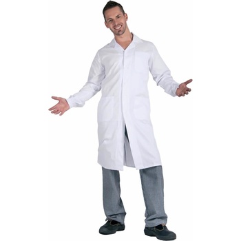 Cerva Fern pánský plášť dlouhý rukáv bílý