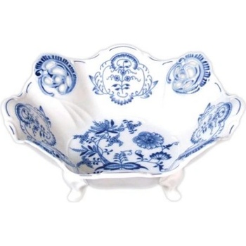 Český porcelán Dubí Cibulák mísa Aida prořezávaná 10680 32 cm