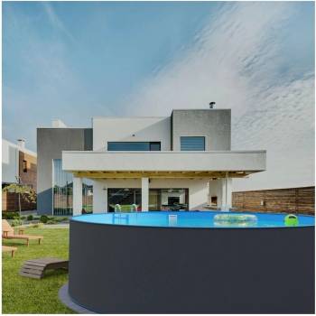 CF 450 x 122 cm antracit / blue