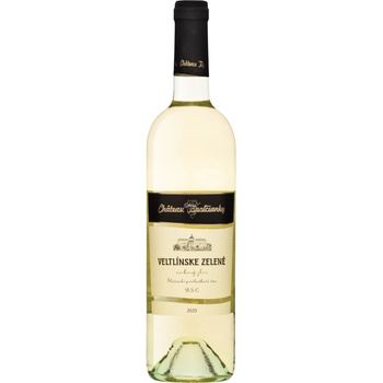Chateau Topoľčianky Veltlínske zelené 12% 0,75 l (holá láhev)