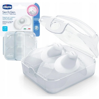 Chicco Chránič bradavek SkinToSkin silikon 2 ks