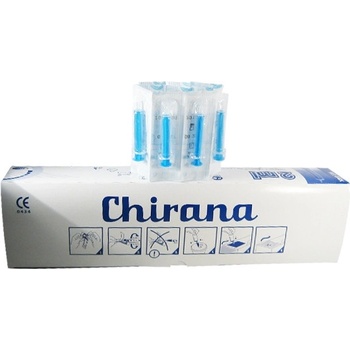 Chirana Injekční stříkačka 2 ml Luer modrá jednorázová 100 ks