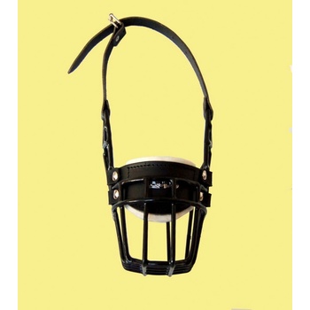 Chopo Náhubek kovový Něm.ovčák Malamut fena gumoplast 110 x 140 x 115 mm