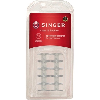 Cívky pro šicí stroje (typ 15) Singer 8280, 3210, 3223, 2259, 2263, 3323, 4411, 4432, 6180, 6680 atd.