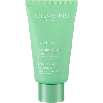 Clarins jílová maska SOS Pure Rebalancing Clay SOS Mask 75 ml