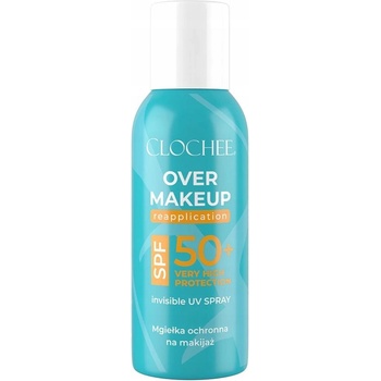 Clochee over Makeup Reapplication SPF50 ochranný sprej na make-up - 75 ml