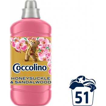 Coccolino aviváž Honeysuckle & Sandalwood 51 PD 1,275 l