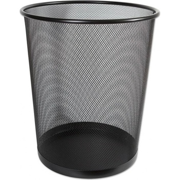 Concorde Koš odpadkový, kovový, 19 l, černý