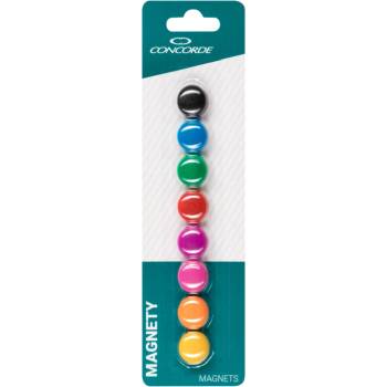 Concorde Magnety barevné 20 mm 8 ks