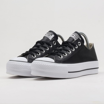 Converse Chuck Taylor All Star lift clean OX black/ black/ white