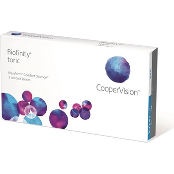 Cooper Vision Biofinity Toric 3 čočky