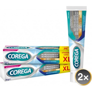 Corega Extra Strong Neutral fixační krém 2 x 70 g