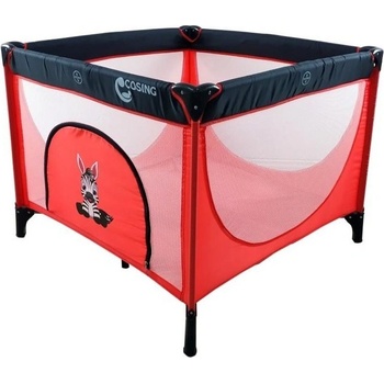 Cosing cestovní ohrádka Ema Zebra Red