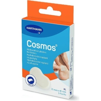Cosmos XL náplast na větší puchýře 75 × 45 mm 5 ks