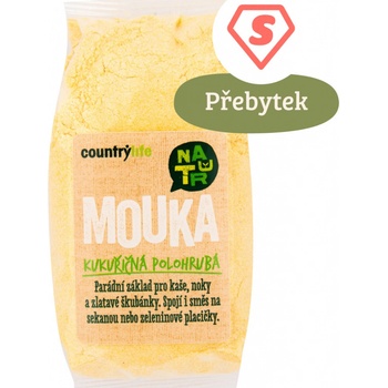 Country Life mouka kukuřičná polohrubá 400 g