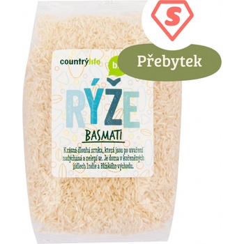 Country Life Rýže basmati Bio 1 kg