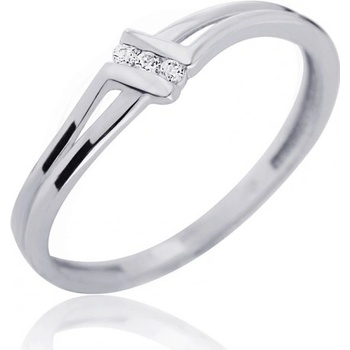 Couple prsten Lotte bílé zlato se zirkony 585 45 1 5046.1B00.0.56.001