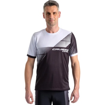 Crussis ONE černá/bílá sportovní s krátkým rukávem pánský