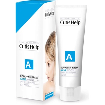 CutisHelp Akné konopný krém noční 30 ml