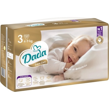 Dada Extra Care 3 4-9 kg 50 ks