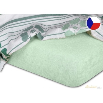 Dadka froté prostěradlo mentolové 180x200x25