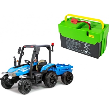 Daimex elektrický traktor Shaman BLT-206 2x 24V/200W modrý