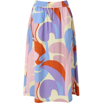 Danefæ dlouhá letní sukně Danespresso Seersucker Danefae pastel yellow trops