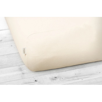 Darré jersey prostěradlo smetanové 90x200x20