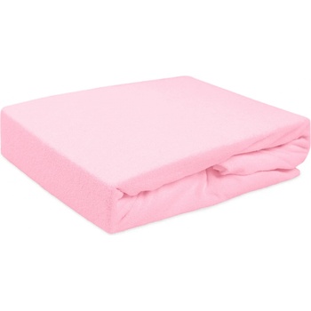 Darymex froté prostěradlo 005/110 světle růžové 120X200