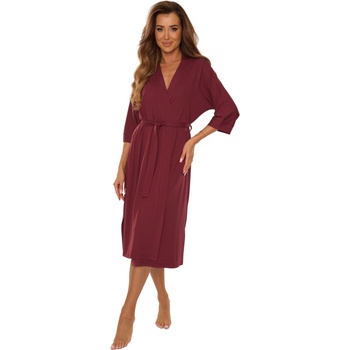 De Lafense Dámský župan 940 942 VISA vínová