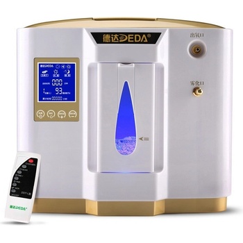 Deda Elementi DE-1LW kyslíkový koncentrátor, nebulizér, ionizace, kontrola koncentrace 96%