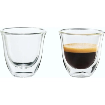 DeLonghi Espresso Szklanka termiczne 2 sztuki 60 ml