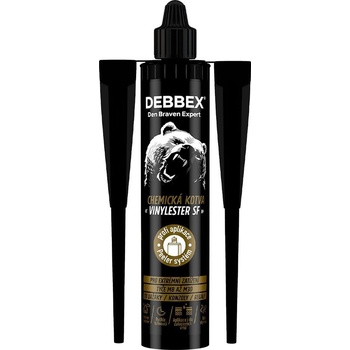 Den Braven Chemická kotva Vinylester SF, 280 ml, 2× mixážní tryska 74016DBX