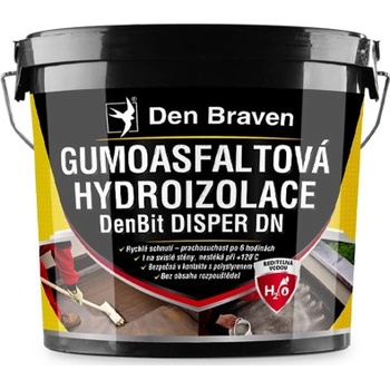 Den Braven Gumoasfaltová hydroizolace DenBit DISPER DN 10 kg
